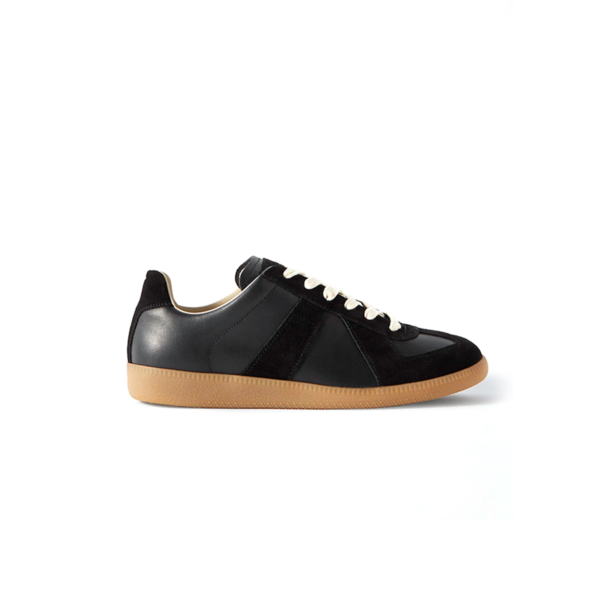 ma*s*n Ma*i*la replica leather and suede sneakers s57ws0236p1895